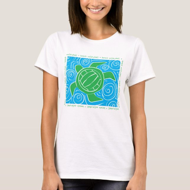 Turtle Beach Volleyball T-Shirt (Front)