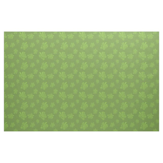 Turtle Blue Pattern Fabric (Yard)