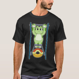 Turtle Bodybuilder Pull ups Fitness T-Shirt