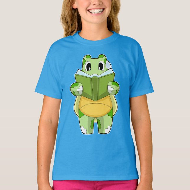 Turtle Book T-Shirt (Front)