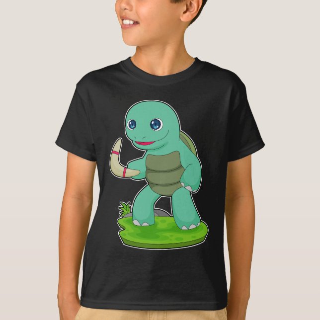 Turtle Boomerang T-Shirt (Front)