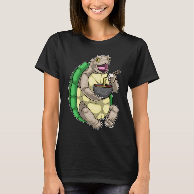 Turtle Bowl Ramen T-Shirt (Front)