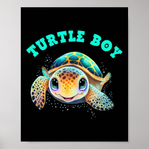 Turtle Boy Earth Day Favours Earth Day Poster