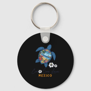 Turtle Cabo San Lucas Mexico Vacation Summer Men W Keychain