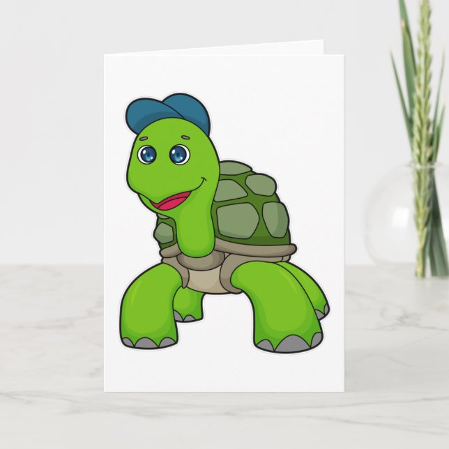 Turtle Cap Card (Front)