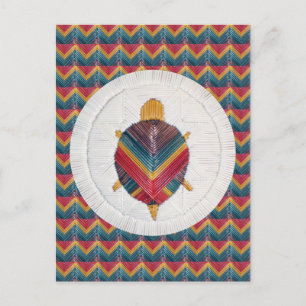 Turtle Chevron Postcard