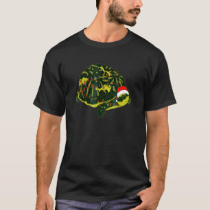 Turtle Christmas Gif Xmas Tortoise Animal Clothes T-Shirt