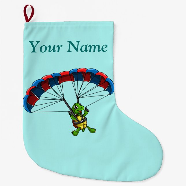 Turtle Christmas Stocking (Front)