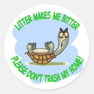 turtle classic round sticker
