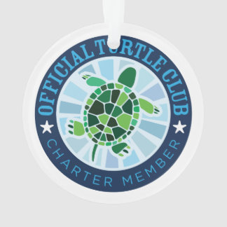 Turtle Club Member Ornament