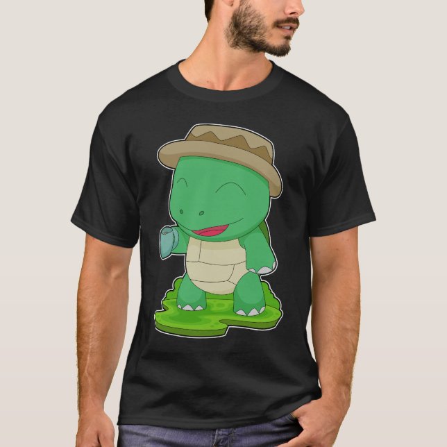 Turtle Coffee Cup T-Shirt (Front)