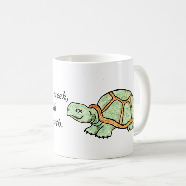 Turtle Coffee Mug (Front Right)