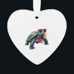 Turtle Colourful Turtle Outfit Mens Turtle Lover T Ornament<br><div class="desc">Turtle Colourful Turtle Outfit Mens Turtle Lover Turtle T-Shirt</div>