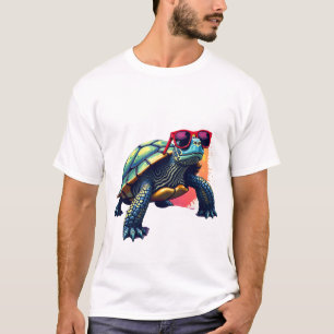 Turtle Colourful Turtle Outfit Mens Turtle Lover T T-Shirt