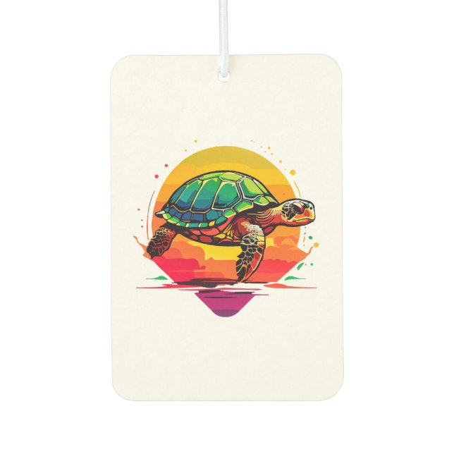 Turtle Copy Copy Copy Air Freshener (Front)