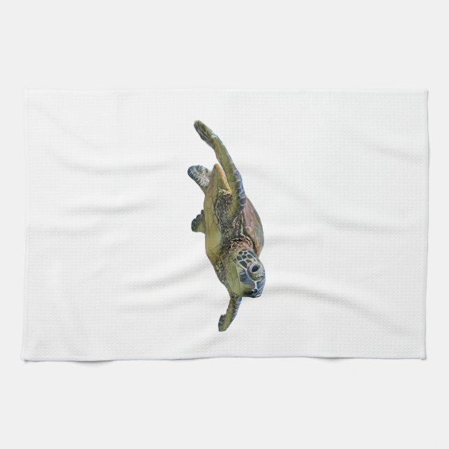 Turtle Copy Copy Copy Copy Copy Copy Copy Copy Cop Kitchen Towel (Horizontal)