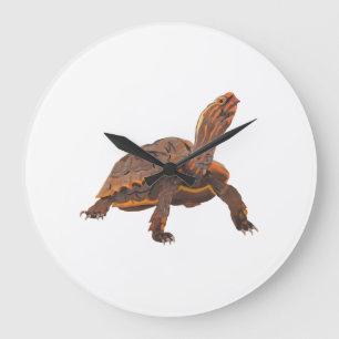 Turtle Copy Copy Copy Copy Copy Copy Copy Large Clock