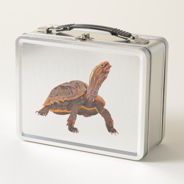 Turtle Copy Copy Copy Copy Copy Copy Copy Metal Lunch Box (Front)