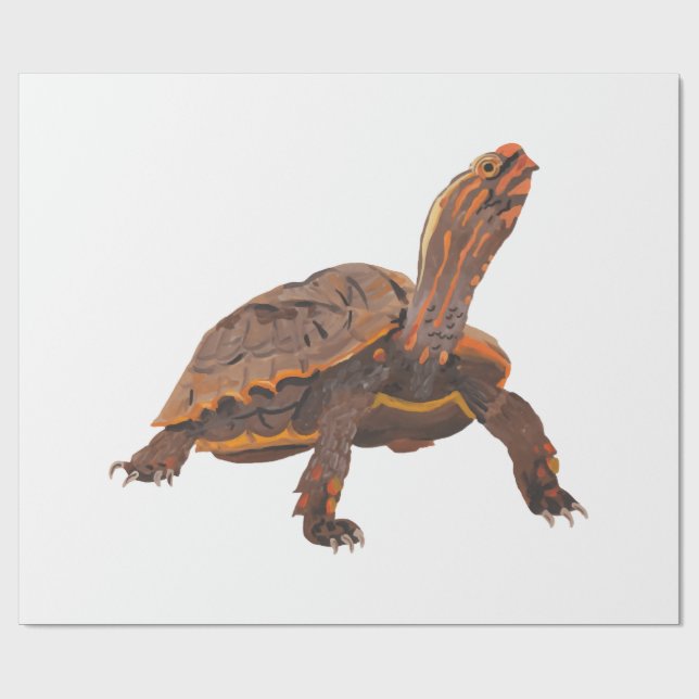 Turtle Copy Copy Copy Copy Copy Copy Copy Wrapping Paper (Flat)