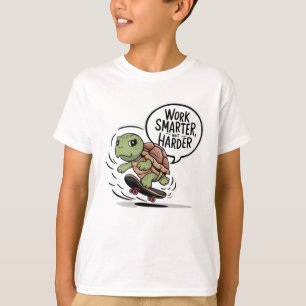 turtle cruising skateboard T-Shirt