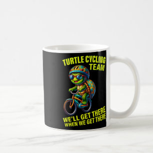Turtle Cycling Lover Cycle Team Cyclist Bike Tour Coffee Mug