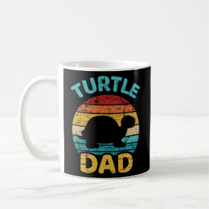 Turtle dad vintage retro Father's day gift Coffee Mug