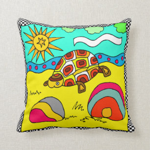 TURTLE DESIGN SOFA PILLOW