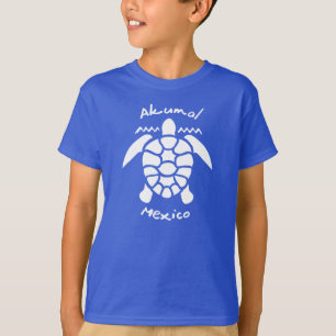 Turtle Diving Akumal, Mexico T-Shirt