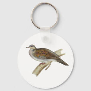 Turtle Dove Keychain