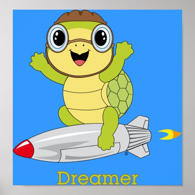Turtle Dreamer™ Poster (Front)