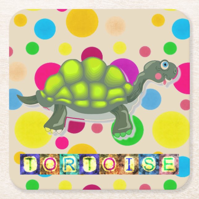 Turtle Drink Coaster (Front)