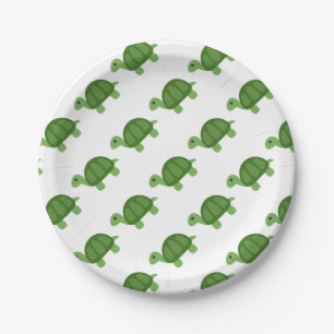 Turtle Emoji Paper Plate