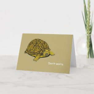 Turtle Encouragement Card