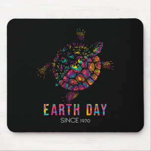 Turtle Environmental Protection Earth Day Since Mouse Pad