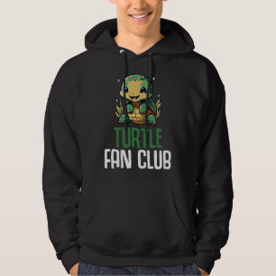 Turtle Fan Club Tortoise Zoo  Kids Boys Girls  5 Hoodie