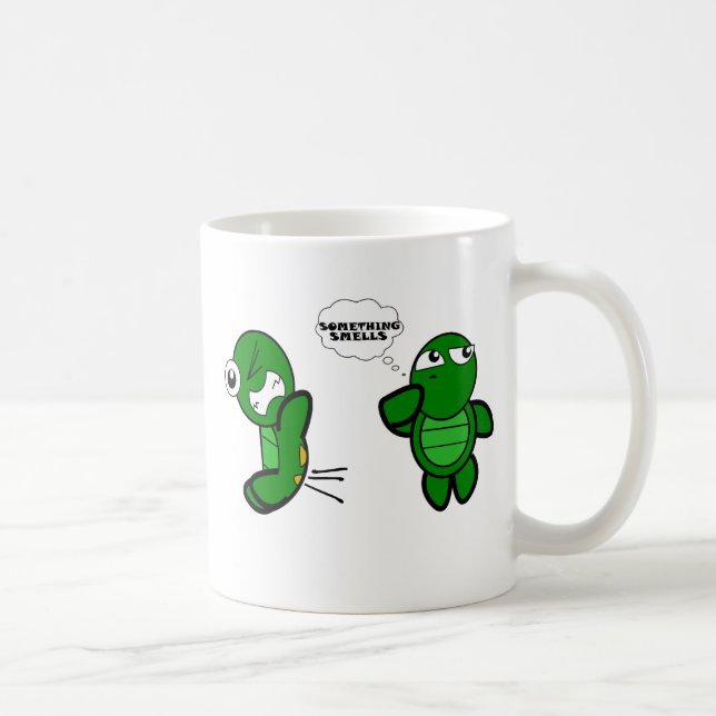 Turtle Fart Coffee Mug (Right)