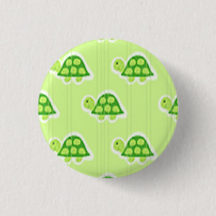 Turtle Flair 1 Inch Round Button