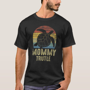 Turtle For Mom Ocean Sea Turtles Tortoise Vintage T-Shirt