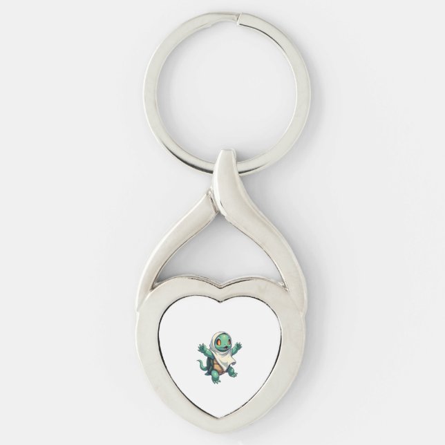 Turtle Ghoul Keychain (Front)