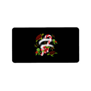Turtle Gift Turtle Candy Sweet Christmas Label