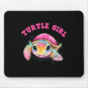 Turtle Girl Earth Day Favours Earth Day  Mouse Pad