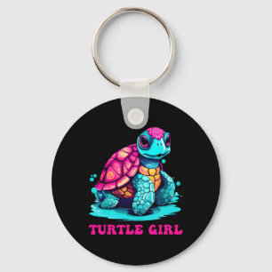 Turtle Girl Earth Day Outfit For Girls Turtle Keychain