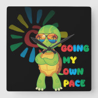 Turtle going at his own pace