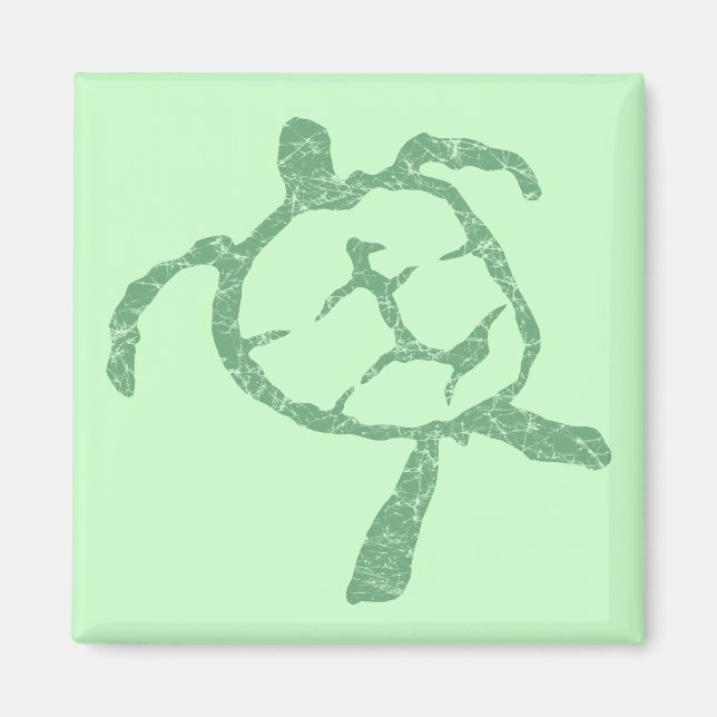 turtle-green magnet (Front)