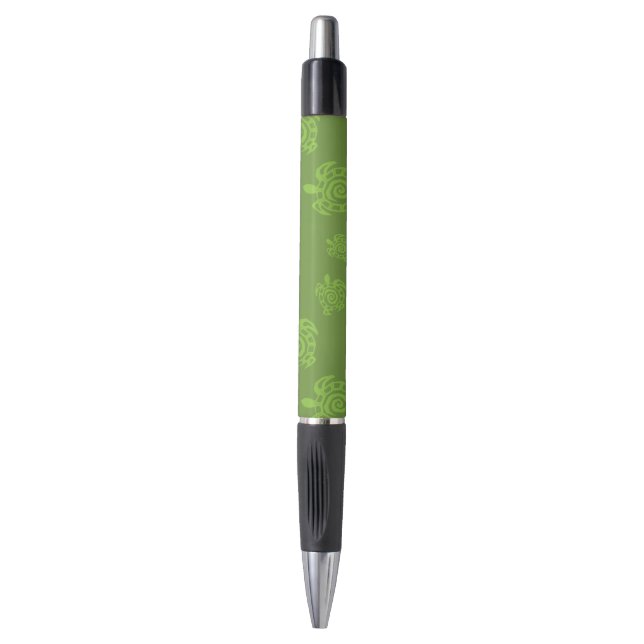 Turtle Green Print Pen (Front Vertical)