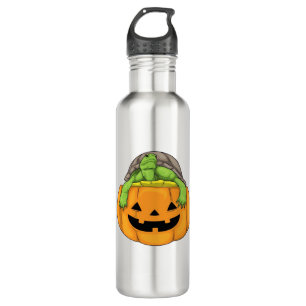 Turtle Halloween Pumpkin Classic T-Shirt_1 710 Ml Water Bottle