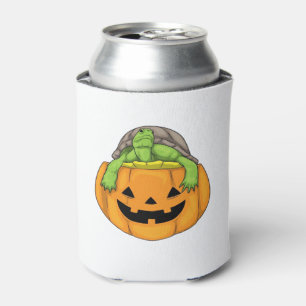 Turtle Halloween Pumpkin Classic T-Shirt_1 Can Cooler