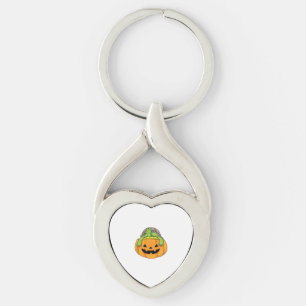 Turtle Halloween Pumpkin Classic T-Shirt_1 Keychain
