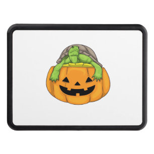 Turtle Halloween Pumpkin Classic T-Shirt_1 Trailer Hitch Cover