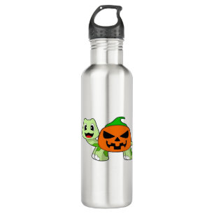 Turtle Halloween Pumpkin Classic T-Shirt 710 Ml Water Bottle
